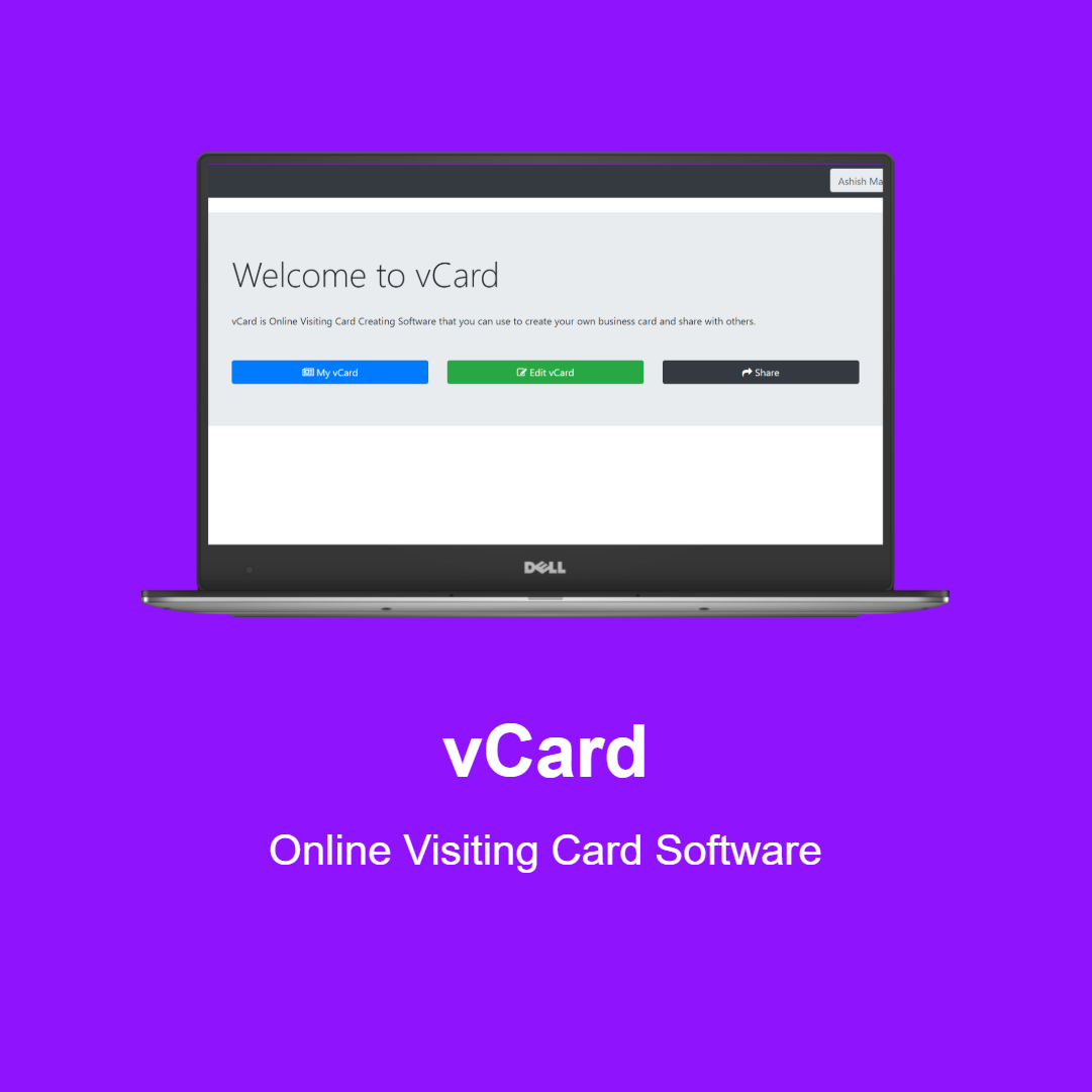 vCard - Visiting Card Software