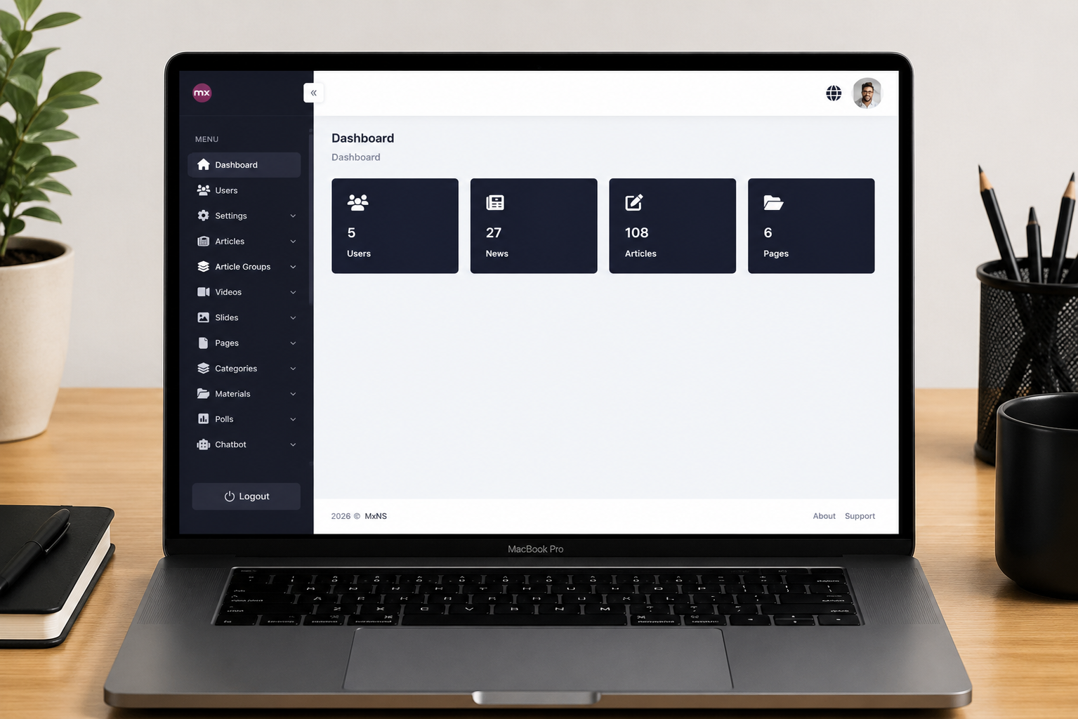 Admin Dashboard