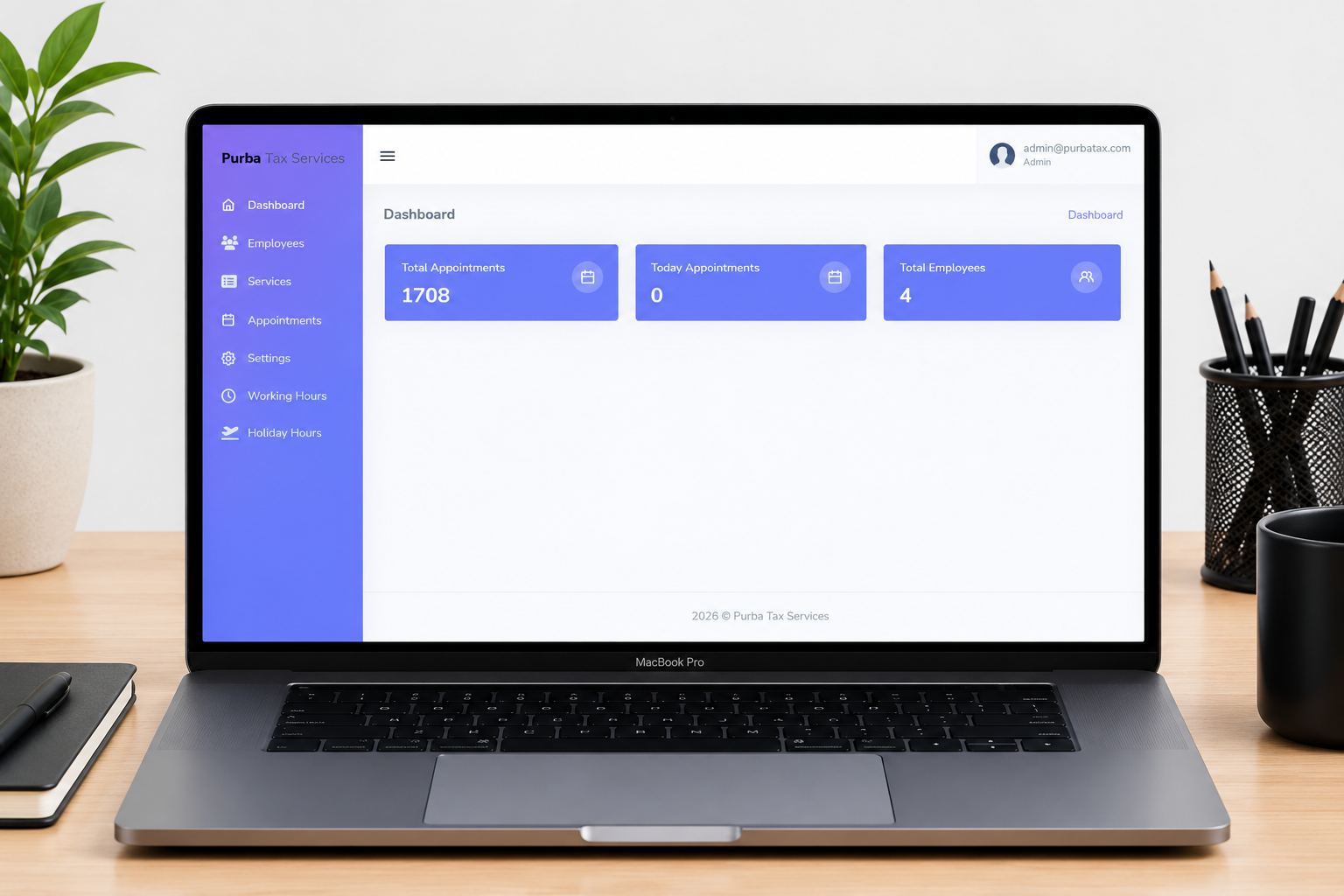 Admin Dashboard
