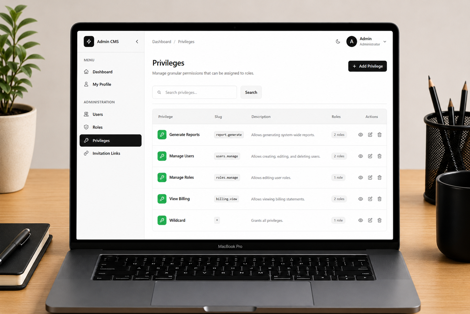 Manage Permissions