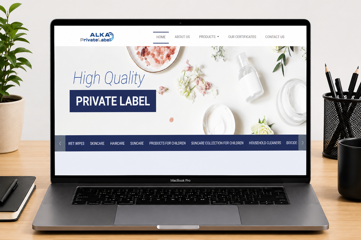 Private Label CMS & Corporate Website